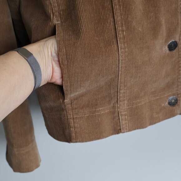 Light Brown Corduroy Jacket - Size M/L - Denver Hayes - Picture 9 of 12